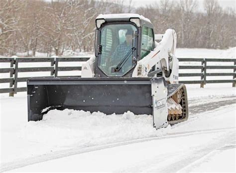 artificial turf skid steer snow|Snow Pushers for Skid Steers and Tractors .